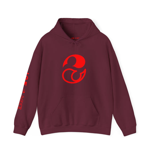 Love 2 Hate Sleeve Hooded Sweatshirt - Love to Hate