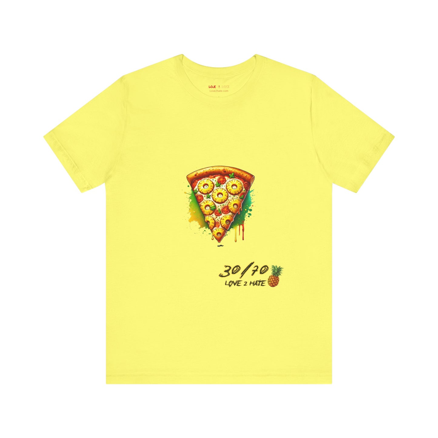 Pineapple on Pizza? - Short Sleeve Tee