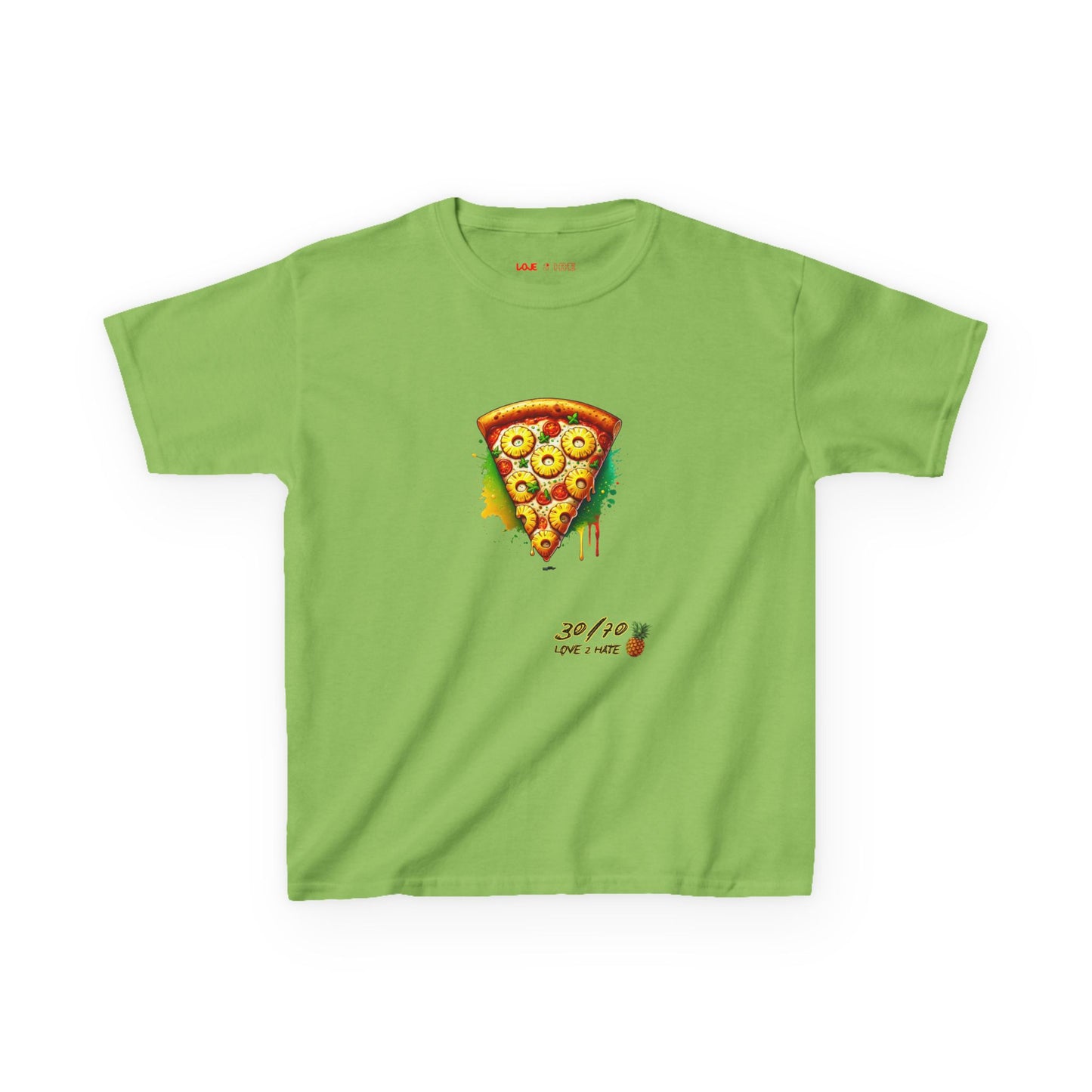 Pineapple Pizza Kids Heavy Cotton Tee