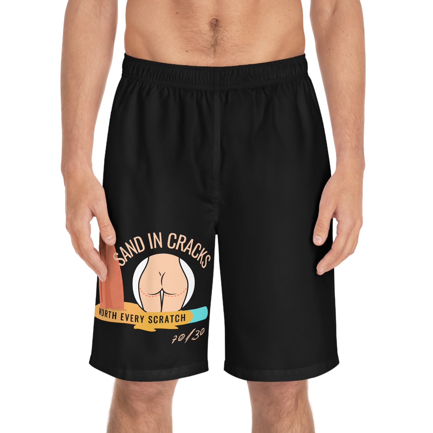 Sand in Cracks Board Shorts