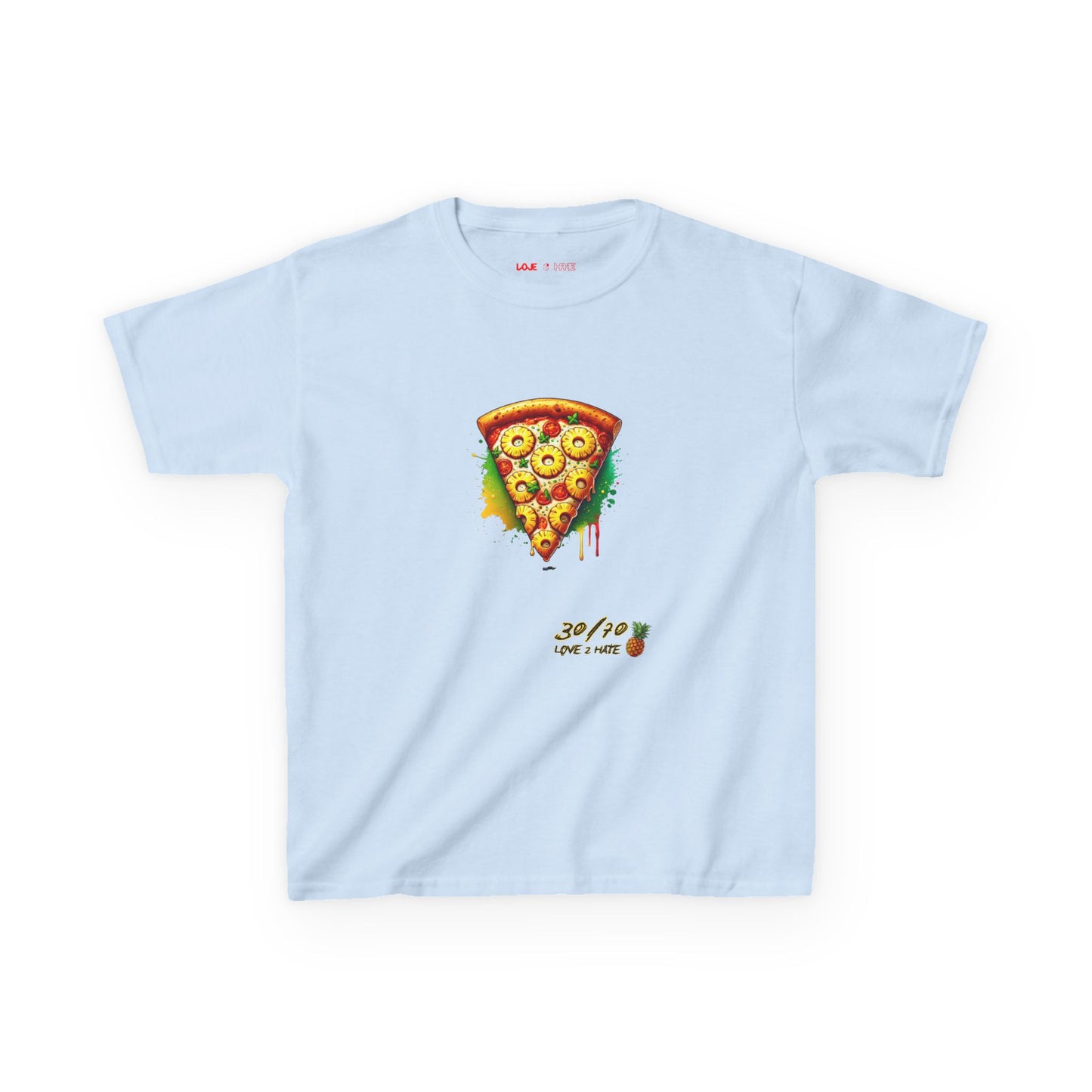 Pineapple Pizza Kids Heavy Cotton Tee