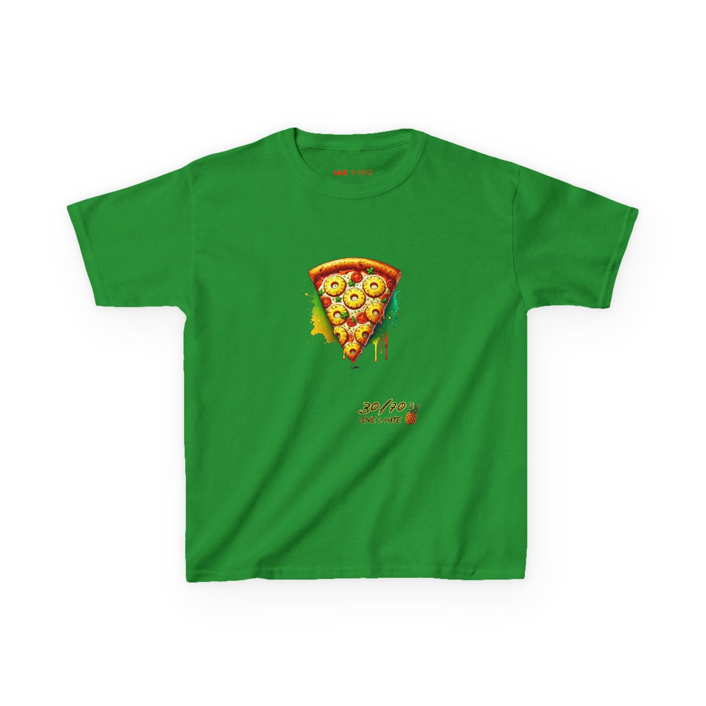 Pineapple Pizza Kids Heavy Cotton Tee