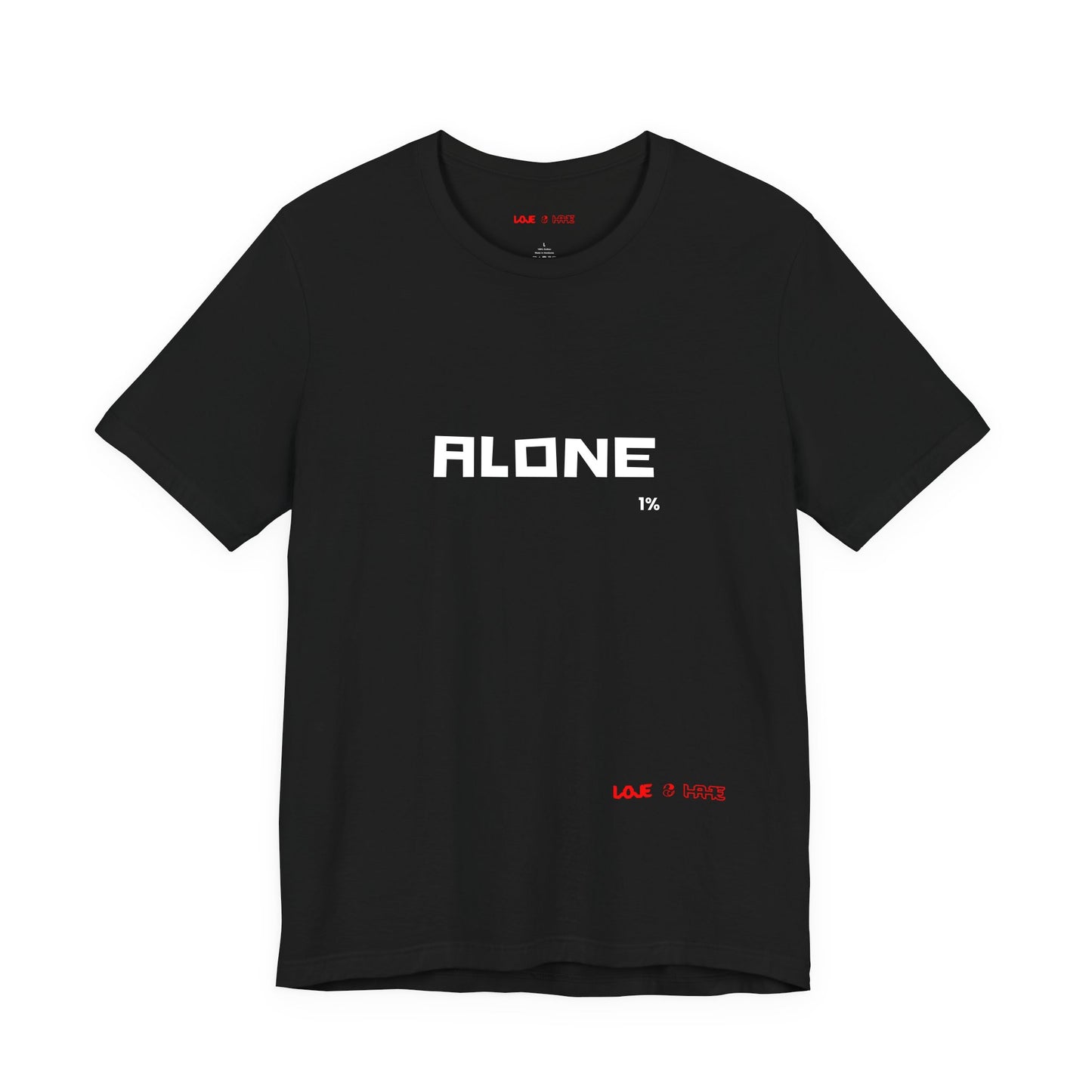ALONE — 1% Tee